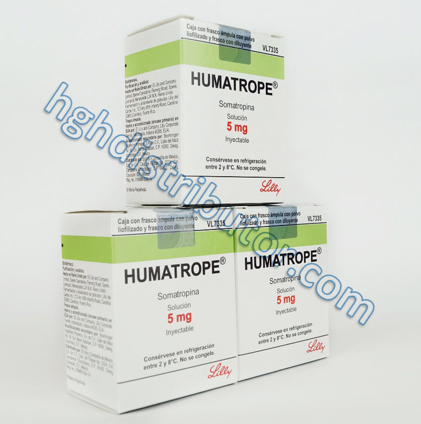 Image of Humatrope packaging boxes.